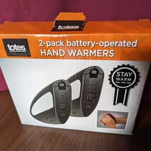 Totes Battery Operated 2 pack Hand Warmers